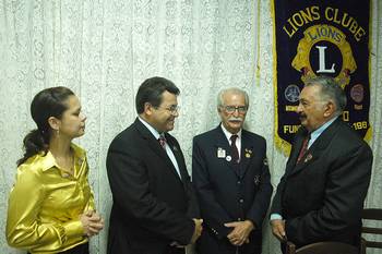 Emidio prestigia jantar do Lions Clube Osasco