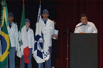 Emidio prestigia formatura da 82ª Turma de Aspirantes da Juco de Osasco