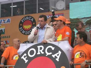 Prefeito Emidio prestigia Festa do Trabalhador da Força Sindical