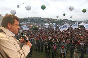 Prefeito Emidio prestigia Festa do Trabalhador da Força Sindical