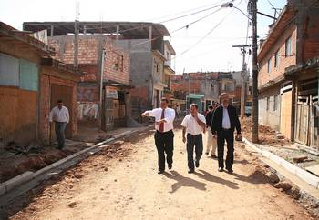 Prefeito de Osasco visita obras na cidade