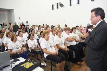 Prefeito de Osasco prestigia palestra do Programa “Saúde Não Tem Idade 2008”