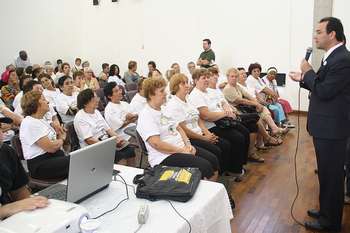 Prefeito de Osasco prestigia palestra do Programa “Saúde Não Tem Idade 2008”