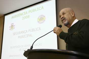 Audiência debate segurança pública municipal